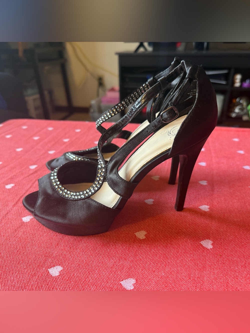 Disney Glass Slipper Collection satin stiletto heels - limited edition